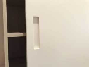 armario arnit tirador embutido